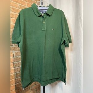 Tommy Hilfiger Forest Green Polo Shirt for Men